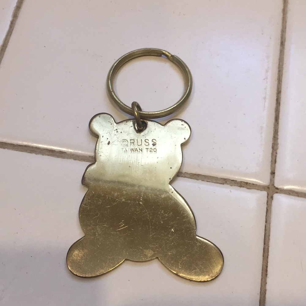 Vintage Keychain RUSS Made In Taiwan - Picture 4 of 4